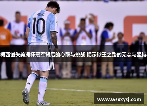 梅西错失美洲杯冠军背后的心酸与挑战 揭示球王之路的无奈与坚持