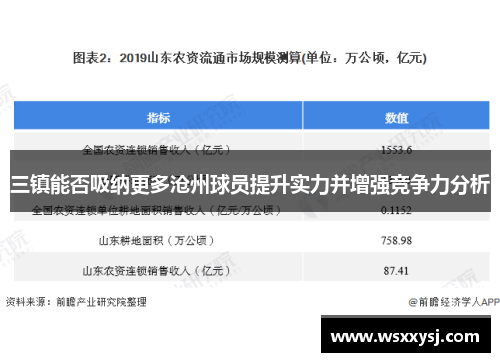 三镇能否吸纳更多沧州球员提升实力并增强竞争力分析