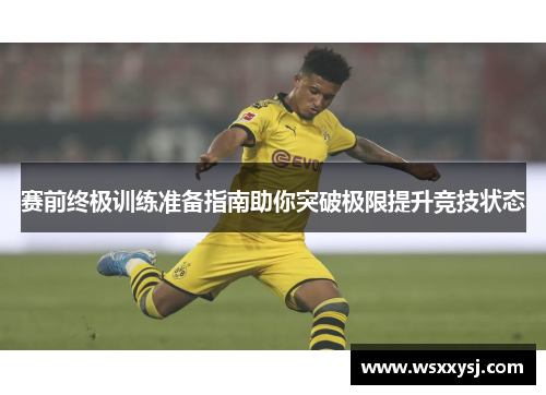 赛前终极训练准备指南助你突破极限提升竞技状态